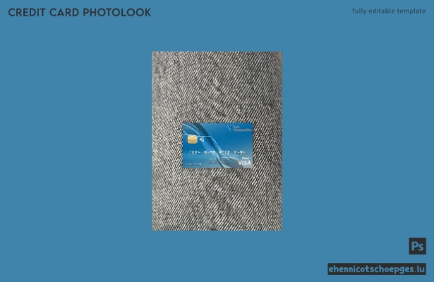 Brasilianische Votorantim Bank Visa-Karte Fotobeispiel Vorschau